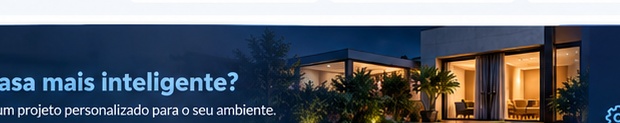 Residência com automação residencial